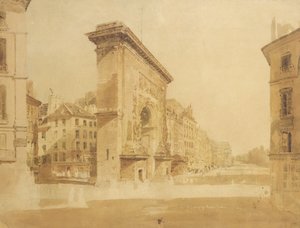 Porte St Denis, París de Thomas Girtin